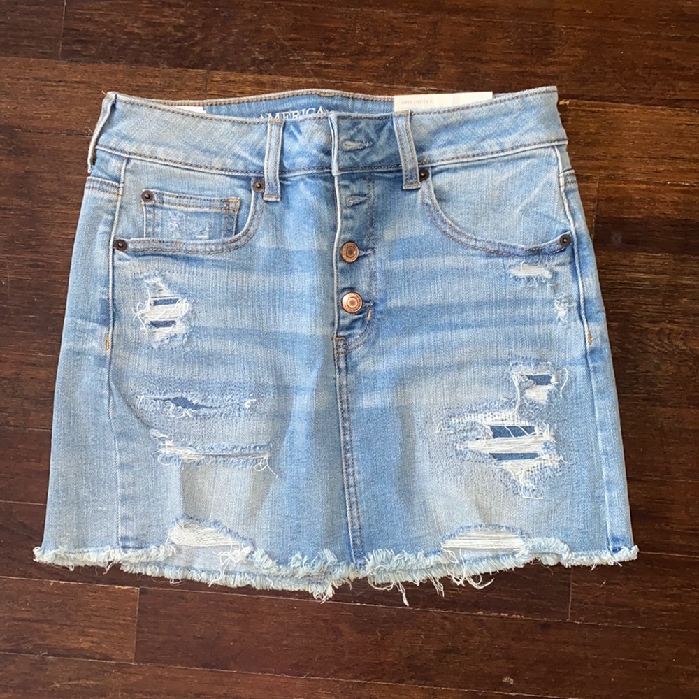 Women’s American eagle jean skirt